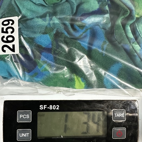 CJ‎ Banks Cardigan Tank Set Plus 1X Slinky Knit Colorful Travel Easy Care Artsy - Picture 9 of 9